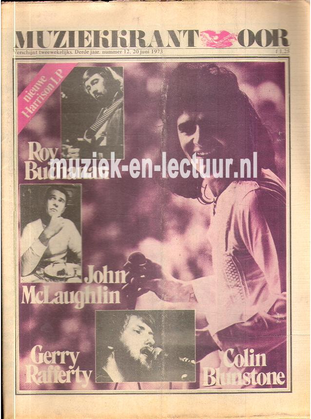 Muziekkrant Oor 1973 nr. 12